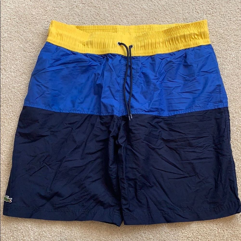 Lacoste swim trunks- Size L